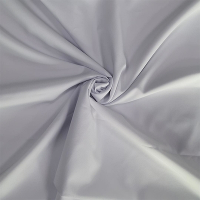Sublimation 145gsm White Polyester Spandex Fabric , 150cm Woven Fabric Polyester