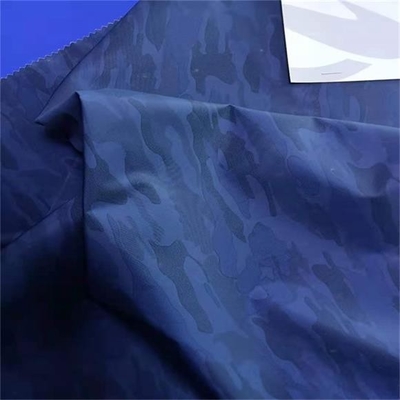 120gsm Polyester Memory Fabric Camouflage 75dx75d PU Coating