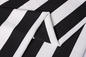 56&quot; Poly Chiffon Fabric 180Dx180D 180gsm Striped Polyester