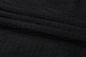 Polyester-Chiffon- Gewebe schwarzes 75Dx75D der Streifen-Art-90gsm