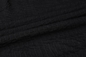 Polyester-Chiffon- Gewebe schwarzes 75Dx75D der Streifen-Art-90gsm