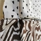 Twill Printed Chiffon Fabric By The Yard 75dx75d 120gsm